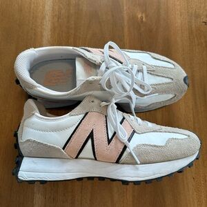Women’s New Balance 327 'White Pink Haze' - Size 8.5